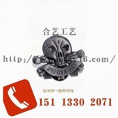 骷髏頭徽章、個(gè)性徽章、時(shí)尚徽章、鏤空胸章