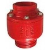 溝槽（卡箍）消聲止回閥