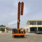 方塔折疊臂長螺旋鉆機(jī) 植樹挖坑機(jī)裝載機(jī)式電線桿鉆孔機(jī)