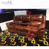 家庭影院VIP沙發 客廳功能沙發 電動伸展功能真皮沙發椅廠家批發定制