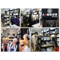 動漫周邊店產品如何陳列