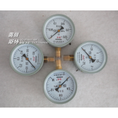 2.紅旗0-25MPA不銹鋼國(guó)產(chǎn)優(yōu)質(zhì)壓力表 多量程兆帕表