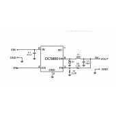 OC5860替代MP2459，0.5A 60V 1MHz 降壓型轉(zhuǎn)換器