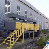 催化燃燒大型噴漆環保設備 蓄熱式催化燃燒設備 RTO有機廢氣處理設備 宏億環保