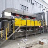 催化燃燒 體機 廠供應噴漆活性吸附脫附 體機 有機廢氣催化燃燒處理設備 宏億環保