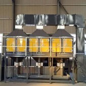 CO燃燒廢氣處理設備 RCO工業立式 體機吸附凈化器 催化燃燒廢氣處理成套設備 宏億環保