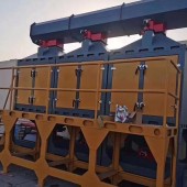 印刷催化燃燒設備 蓄熱式燃燒爐 光氧活性炭等離子 體機 噴淋塔廢氣處理設備 宏億環保