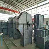 不銹鋼垂直斗式提升機 NE型斗式提升機 板鏈式提升機 宏億環保