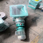 星型卸料器 不銹鋼圓口閉風器 DSF扇形卸料器 不銹鋼鏡面拋光卸灰閥 宏億環保