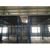 閣樓貨架 重型庫(kù)房貨架 橫梁貨架 天津順發(fā)貨架廠