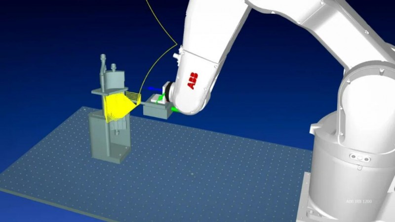 ABB機(jī)器人挑戰(zhàn)部件 端溫度測(cè)試