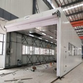 全自動整體移動噴漆房 尺寸配置明細