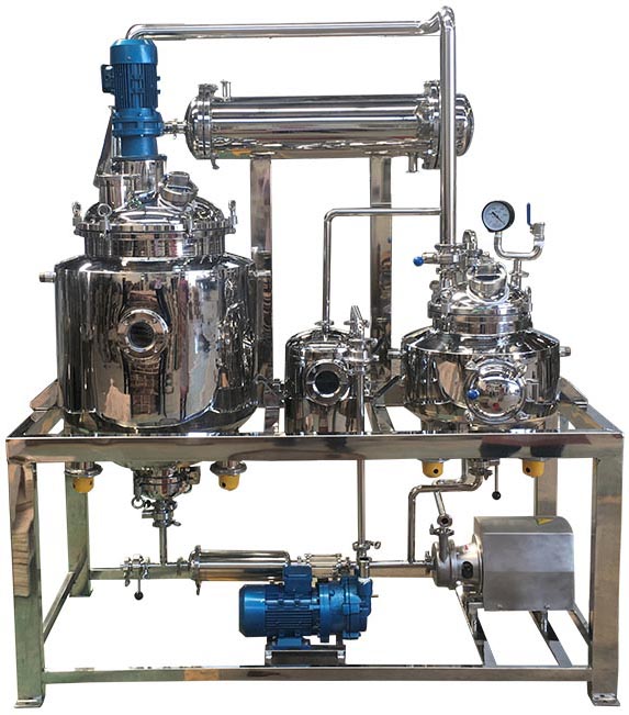 中藥提取濃縮中試機組實驗室中藥提取濃縮機組廠*價格